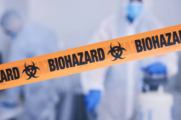 Professional Biohazard Cleanup technician working in Chesterfield, SC